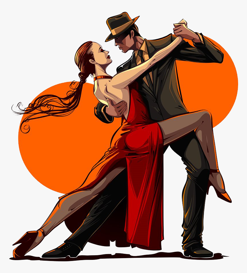 Couple Doing The Tango, HD Png Download