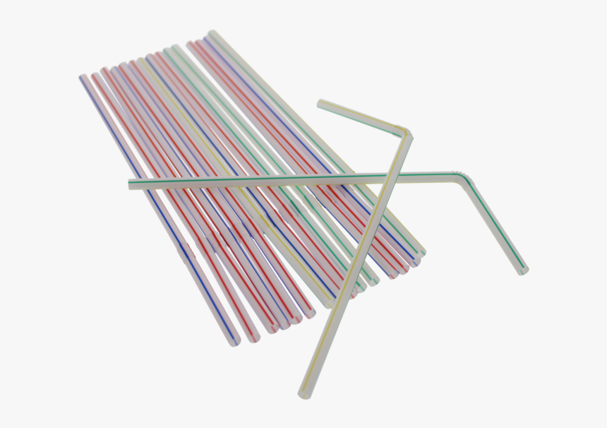 Drinking Straw, Bendy, Pp, Red/white - Paint Roller, HD Png Download