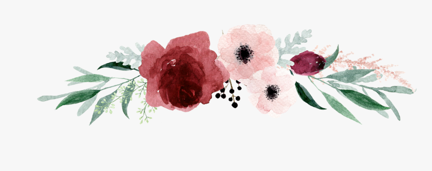 We Look Forward To Seeing You Around Campus - Red Watercolor Flowers Transparent, HD Png Download