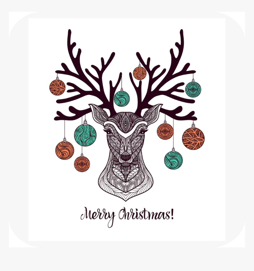 Christmas Deer - Coffee Advent Calendar 2018, HD Png Download