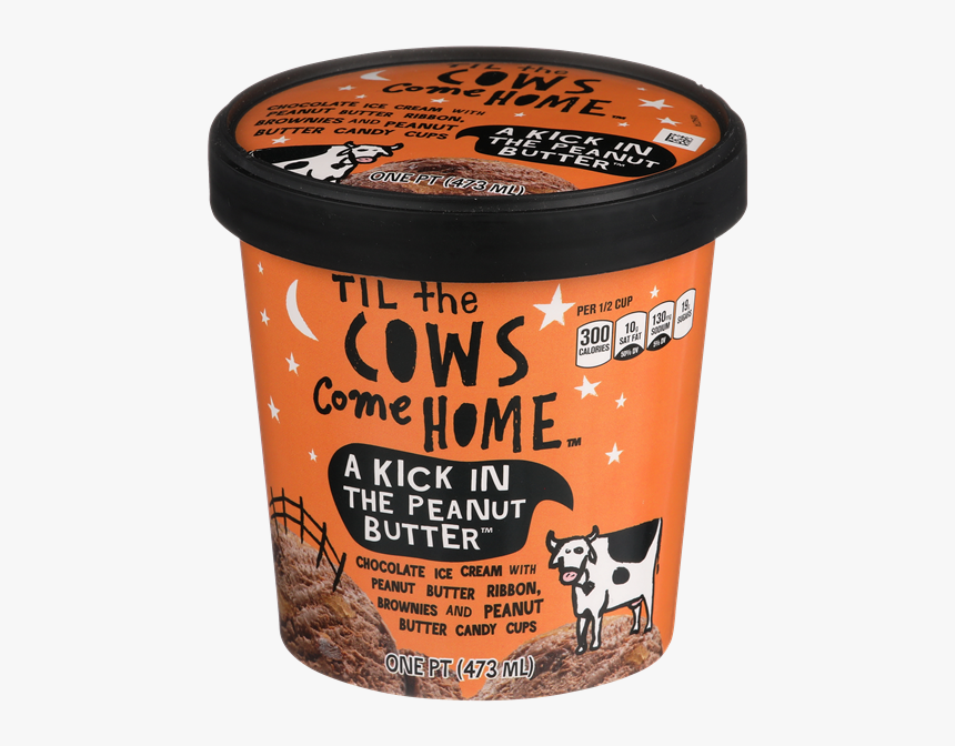 Til The Cows Come Home Ice Cream Cookie Dough, HD Png Download