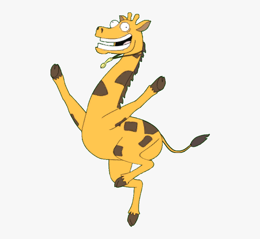 Coked Up Giraffe - Dancing Giraffe Png, Transparent Png