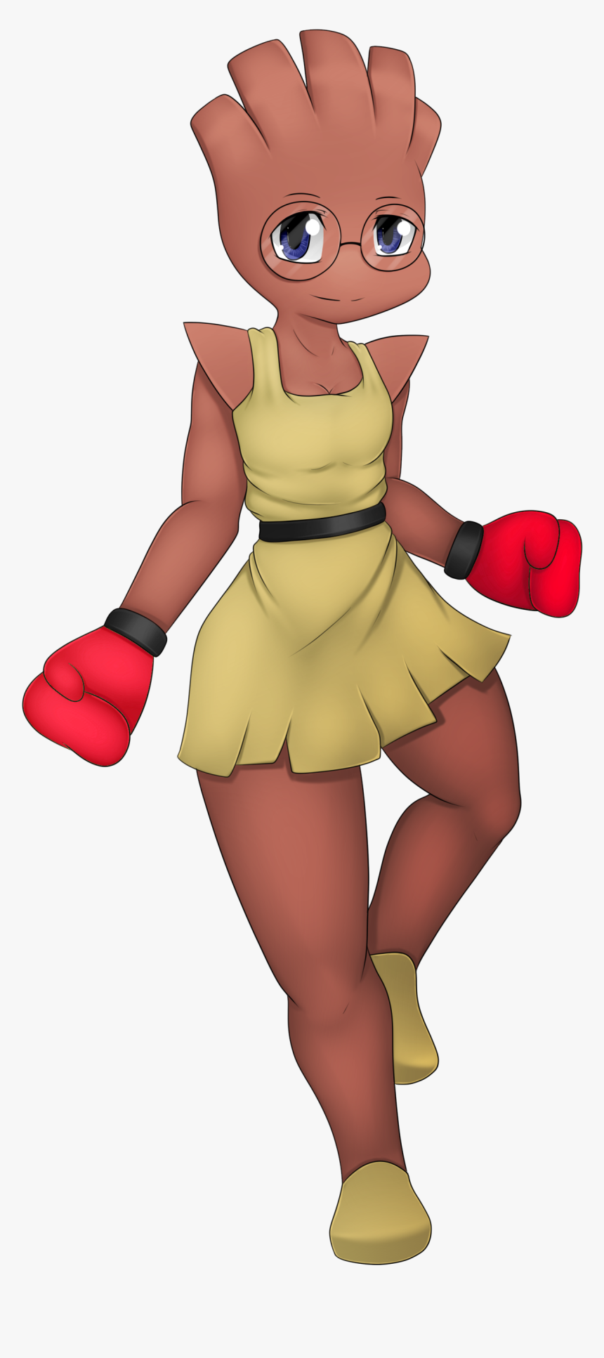The Pokémon Hybridverse Wikia - Female Hitmonchan, HD Png Download
