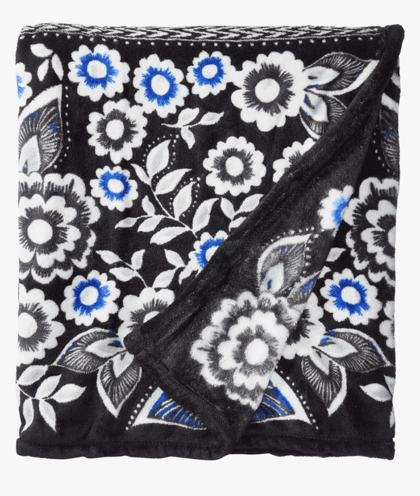 Vera Bradley Snow Lotus Blanket, HD Png Download