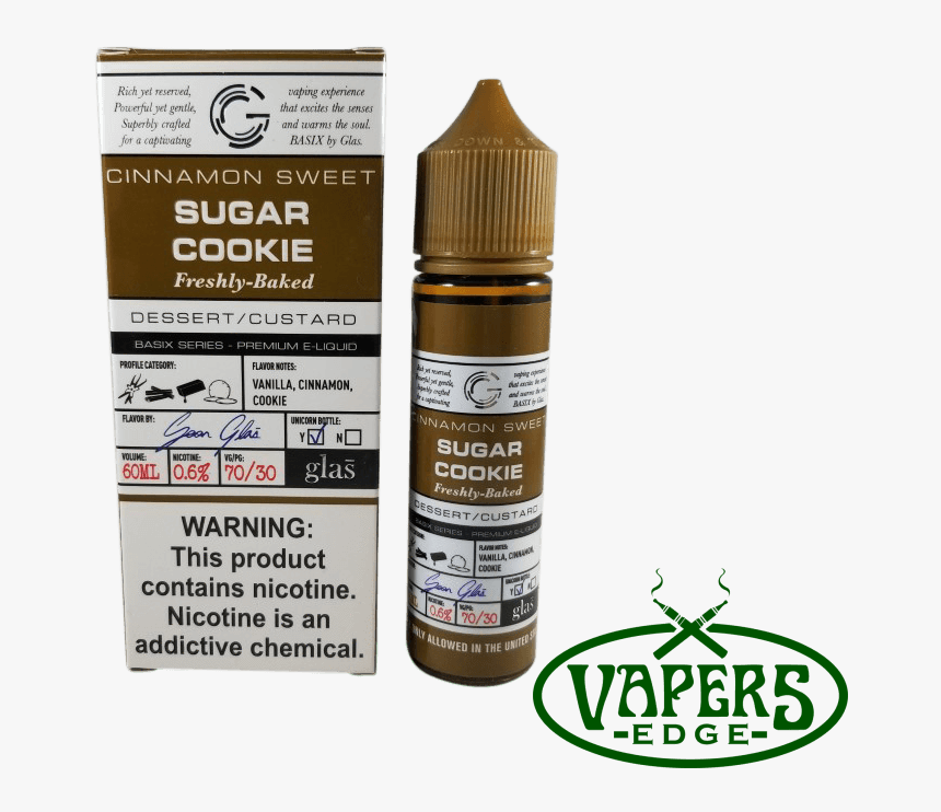 Sugar Cookie By Basix Eliquid - Cosmetics, HD Png Download