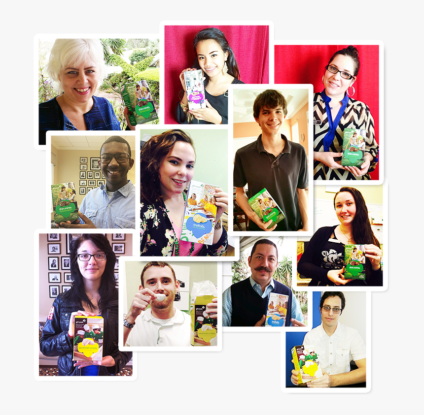 Office Divvy Girl Scout Cookies Finished Photo Collage - Collage, HD Png Download