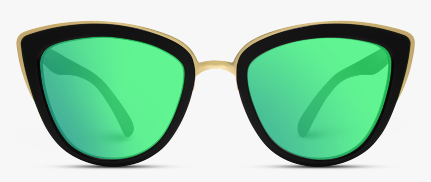 Mirror Green Women Cat Eye Sunglasses, Best Sunglasses - Plastic, HD Png Download