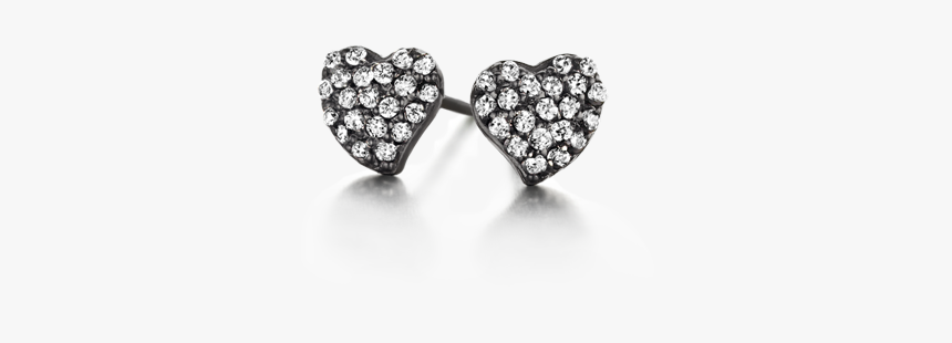 Glowing Heart - Earrings, HD Png Download