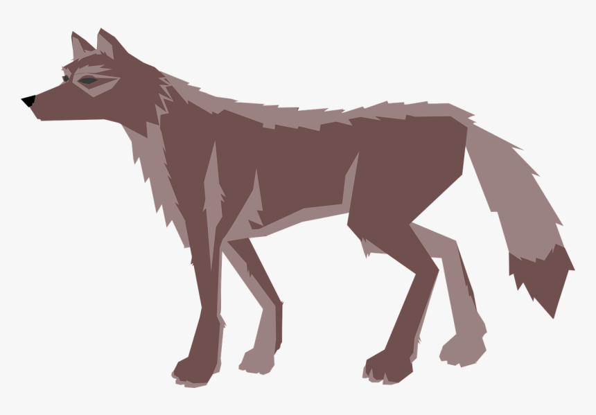 Wildlife,carnivoran,red Fox - Transparent Wolf Animated Png, Png Download