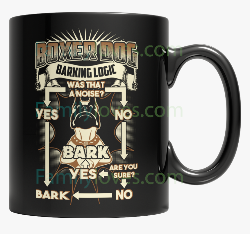 Buy Boxer Dog Barking Logic - Beer Stein, HD Png Download