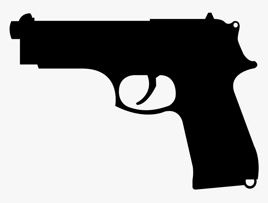 Gun Icon Png - Gun Clipart Silhouette, Transparent Png