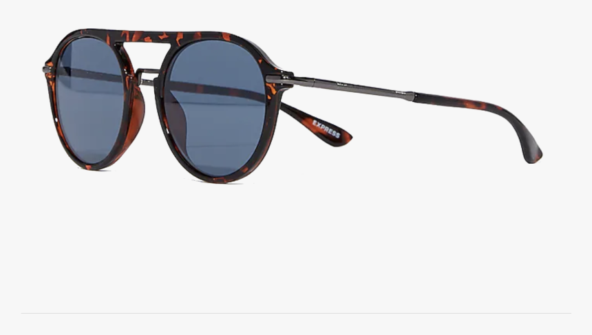 Round Tortoiseshell Sunglasses - Reflection, HD Png Download