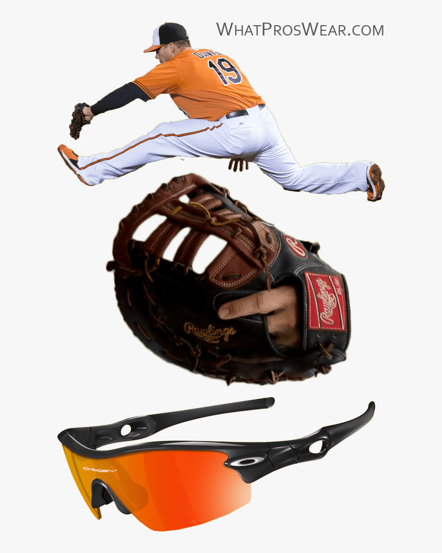 Chris Davis Glove Model, Chris Davis Sunglasses, Rawlings - Chris Davis First Base Glove, HD Png Download