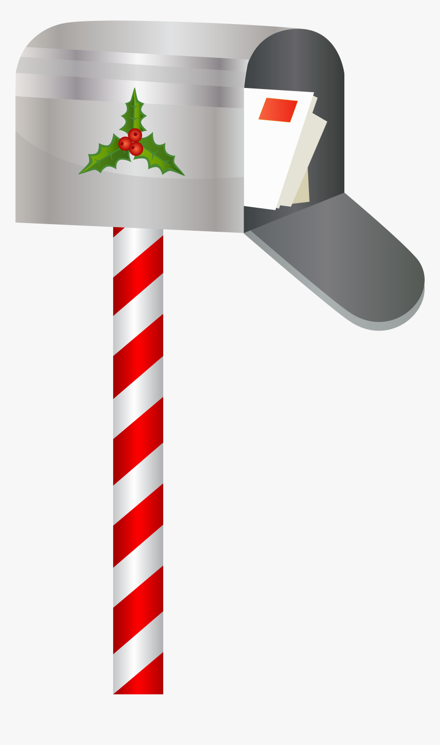 Mailbox Clipart Holiday - Christmas Mailbox Clipart, HD Png Download