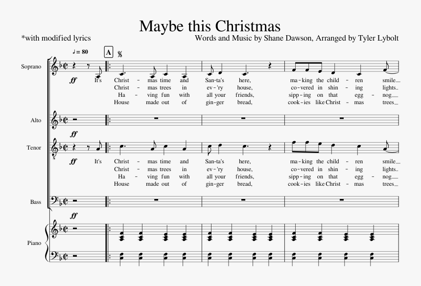 Cantate Domino Giuseppe Pitoni Music Sheet, HD Png Download