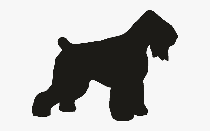 Miniature Schnauzer Dog Breed Standard Schnauzer Giant - Dog Schnauzer Stencil, HD Png Download
