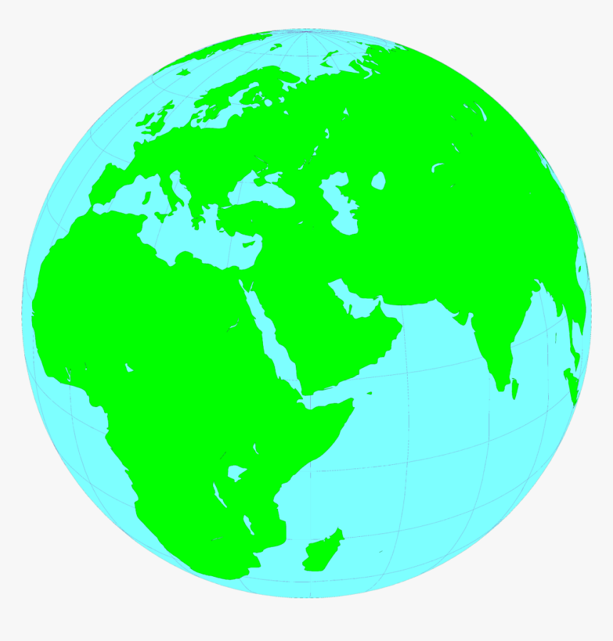 Globe Clip Art Wallpapers - Sri Lanka To Israel, HD Png Download