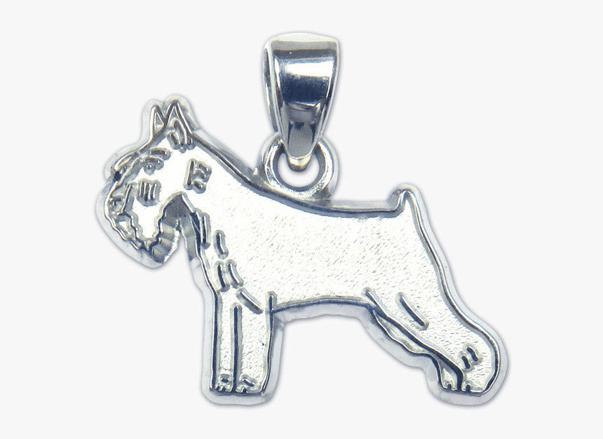 Standard Schnauzer Pendant - Airedale Terrier, HD Png Download