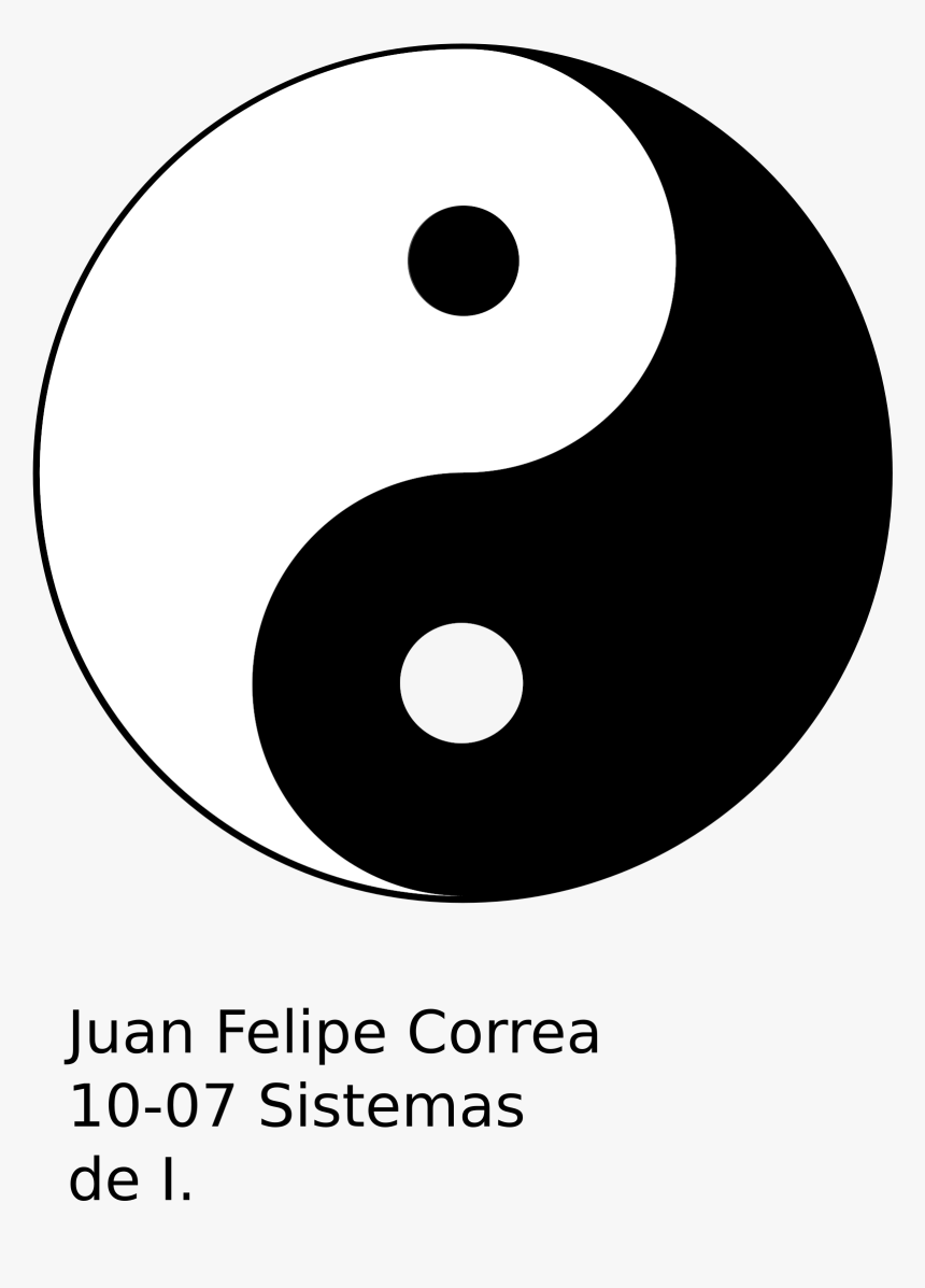 This Free Icons Png Design Of Yin Yang , Png Download - Circle, Transparent Png
