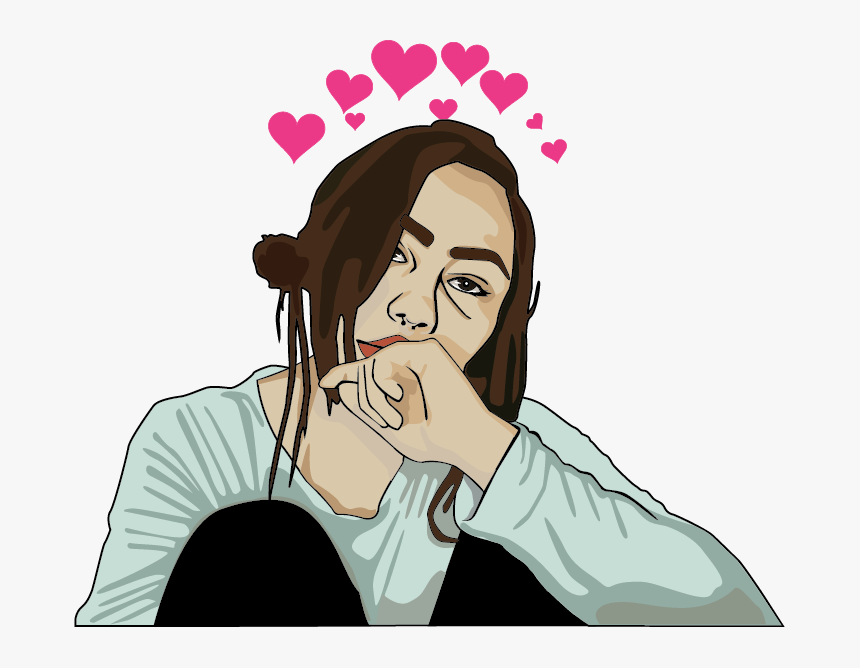Cropped Close Up Yung Thot - Illustration, HD Png Download
