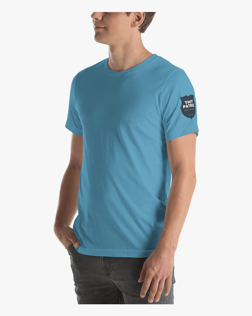 Shopping Thot Patrol Sleeve T-shirt - T-shirt, HD Png Download