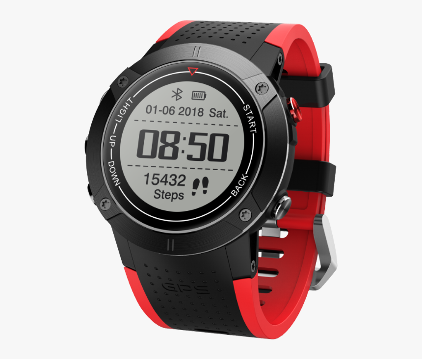 Transparent Heart Monitor Png - Orologio Da Polso Numeri Grandi Costo Totale Touch, Png Download