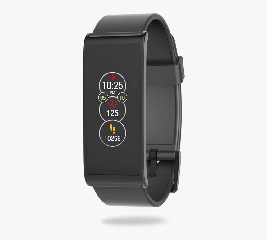 Activity & Heart Rate Tracker With Color Touchscreen - นาฬิกา ส มา ร์ ท วอ ท ช์, HD Png Download