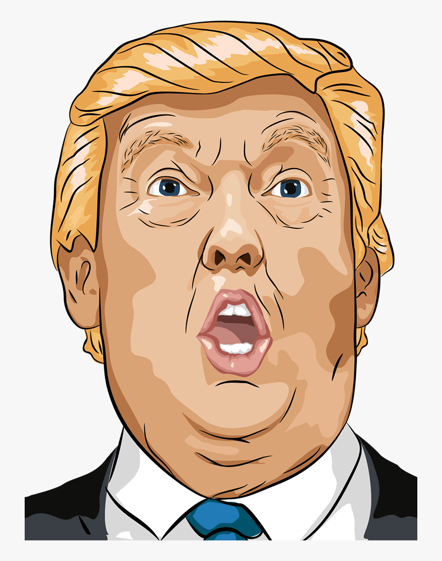 Transparent Obama Head Png - Obama Cartoon Png, Png Download