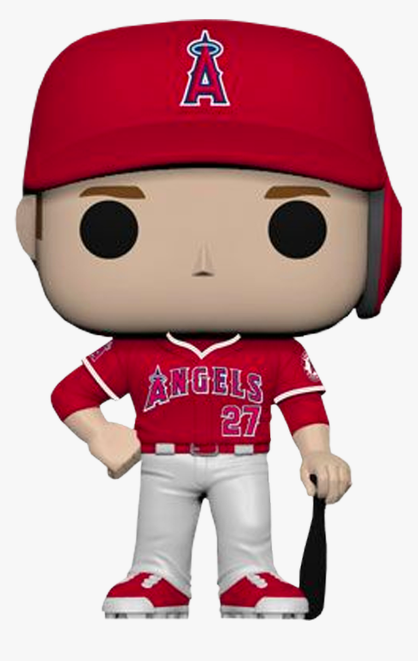 Mike Trout L - Funko Pop Baseball, HD Png Download