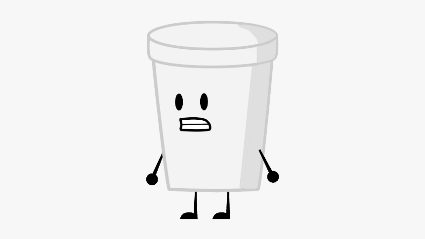 Paper Cup Standing - Coffee Cup, HD Png Download