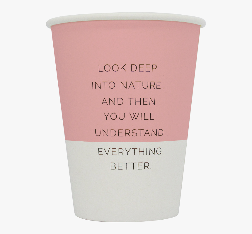 Biodegradable And Compostable Paper Cup With Pink Contrast, HD Png Download