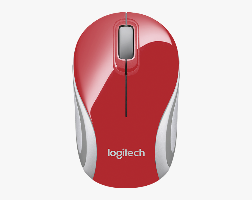 Logitech Wireless Mini Mouse M187 Red, HD Png Download