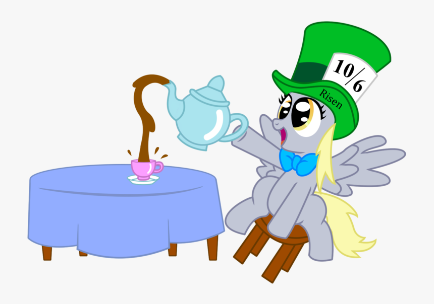 Alice In Wonderland Mad Hatter Png, Transparent Png