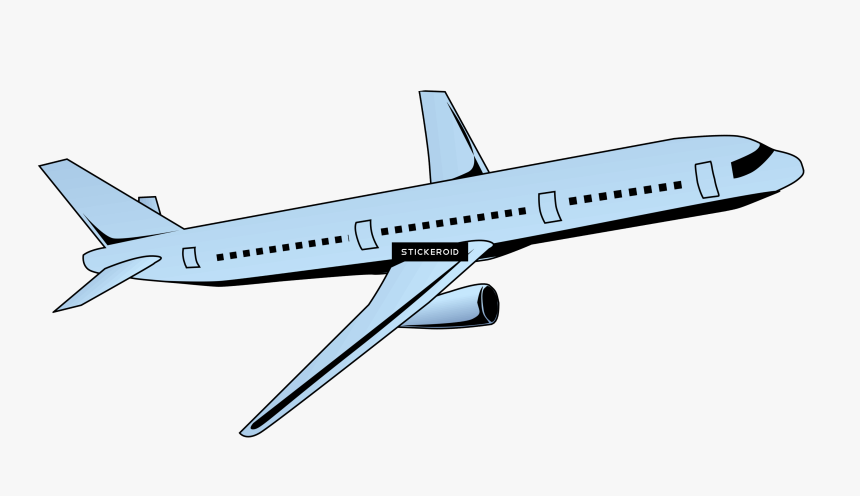 Transparent Airliner Png - Airplane Clip Art, Png Download