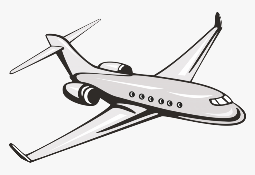 Airplane Aircraft Clip Art - Obrazek Samolotu Clipart, HD Png Download
