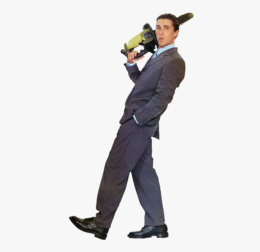#christianbale #christian #bale #oscars #vice - American Psycho Png, Transparent Png