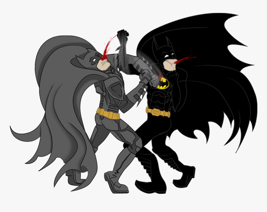 Transparent Christian Bale Png - Animated Michael Keaton Batman, Png Download