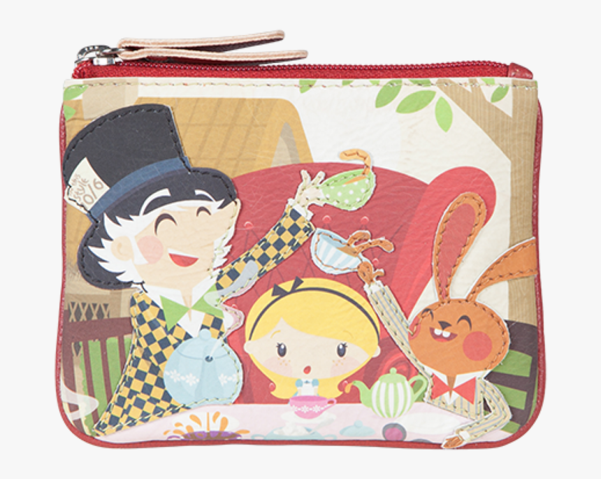 Mala Alice In Wonderland Coin Purse - Alice In Wonderland Vector, HD Png Download