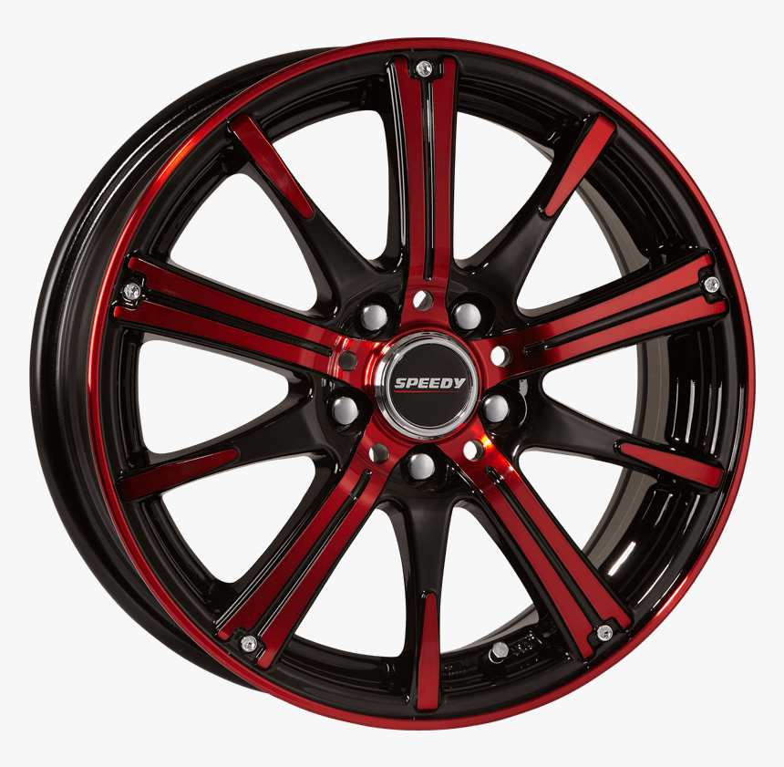 Rimfire Gloss Black/candy Apple Red - Spec Sp 51, HD Png Download