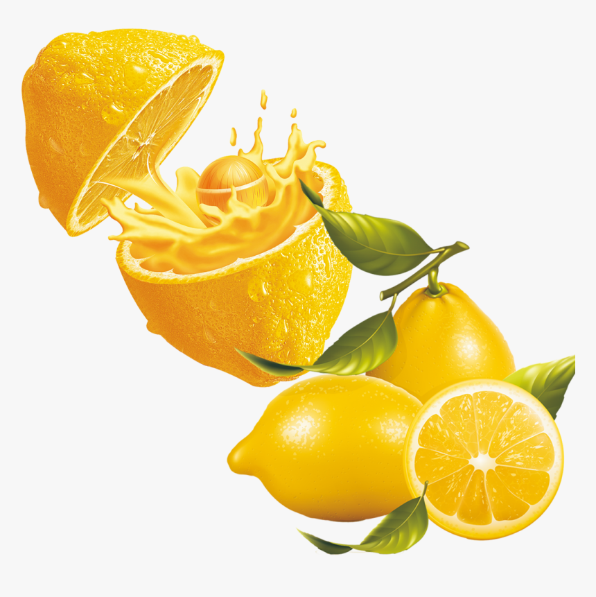 Juice Lemonade Clip Art - Real Fruit Illustration, HD Png Download