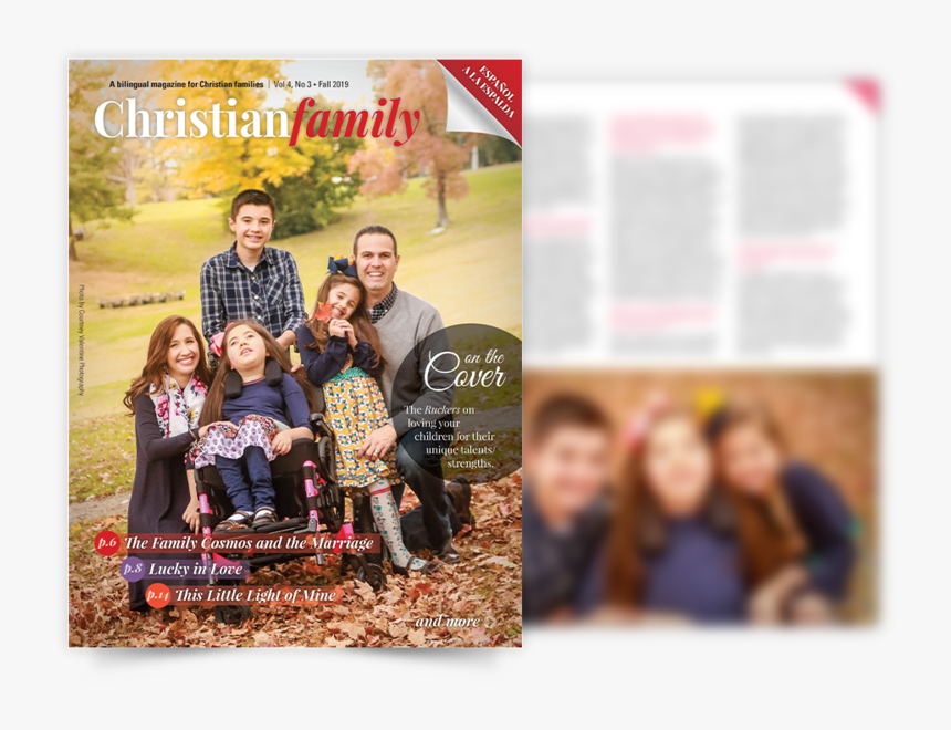 Christian Family Magazine - Picture Frame, HD Png Download