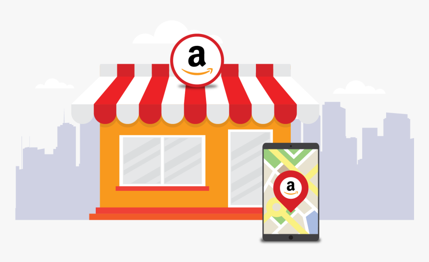 Furniture Clipart Storefront - Amazon, HD Png Download