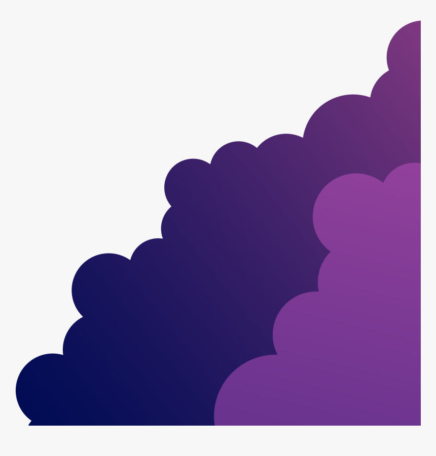 Purple Clouds Science Fair - Cloud Illustration Png Purple, Transparent Png