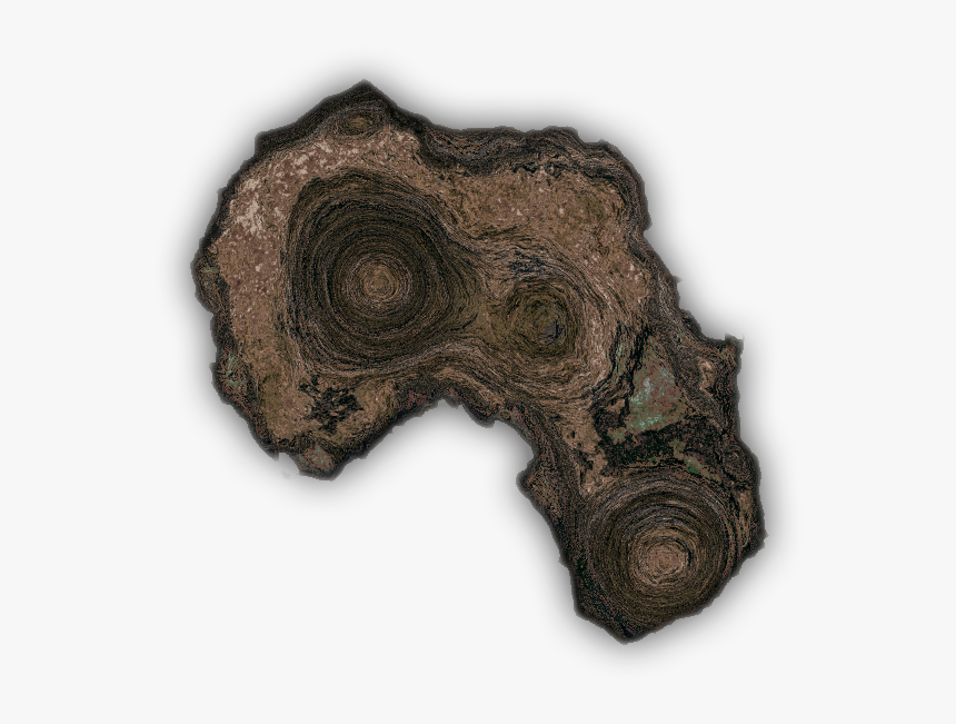 Stalagmite Top Down View, HD Png Download