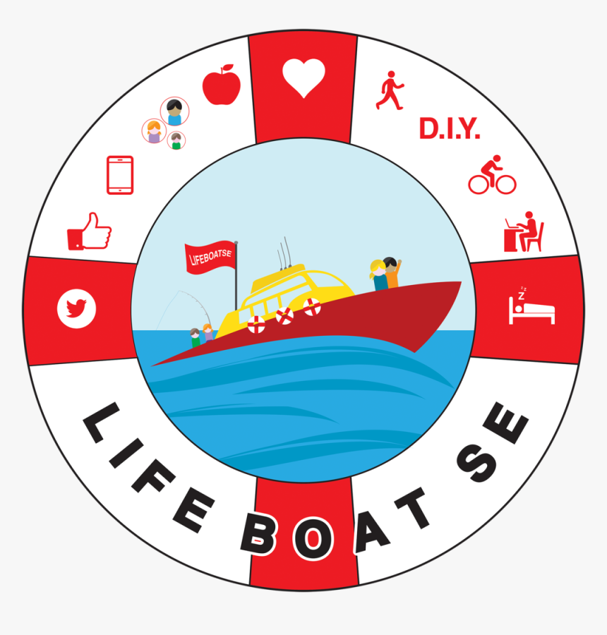 Lifeboat Logo Final Copy - Bicycle, HD Png Download