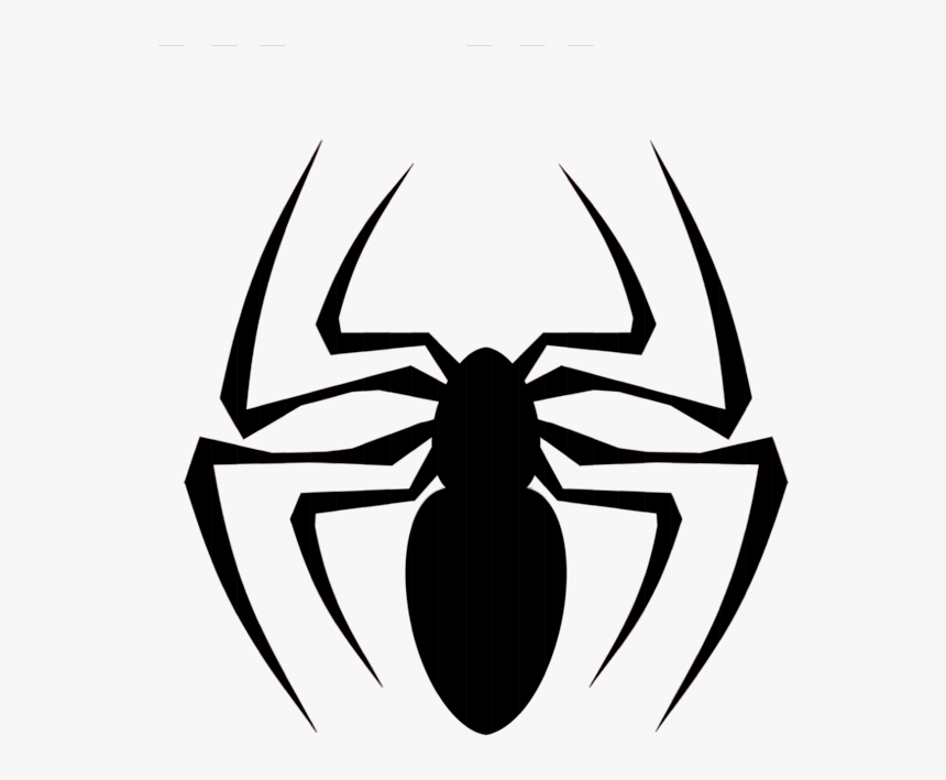Line And White,clip - Transparent Background Spiderman Logo, HD Png Download