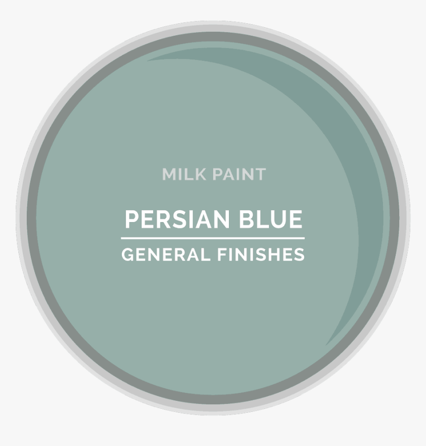 Persian Blue Milk Paint Color Chip - Moto Show Da Sorte, HD Png Download