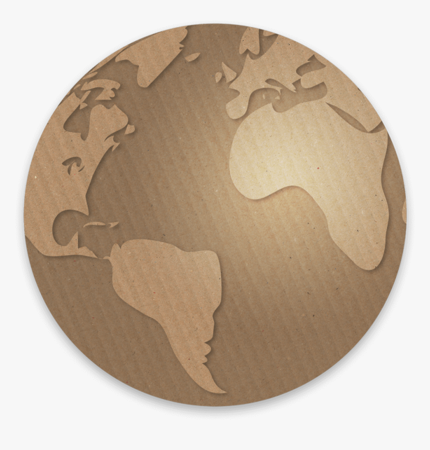Cardboard Globe - Circle, HD Png Download