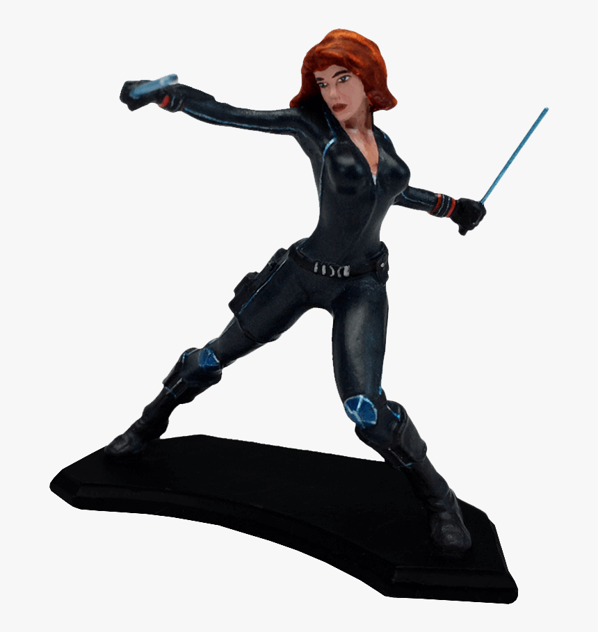 Black Widow Age Of Ultron Metal Miniature - Black Widow Figure 2018, HD Png Download