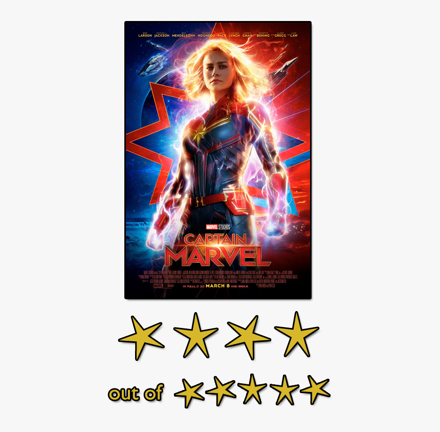 Capitã Marvel Cartaz Cinema, HD Png Download